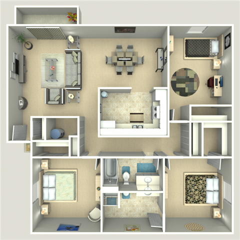 Marigold Floor Plan 3